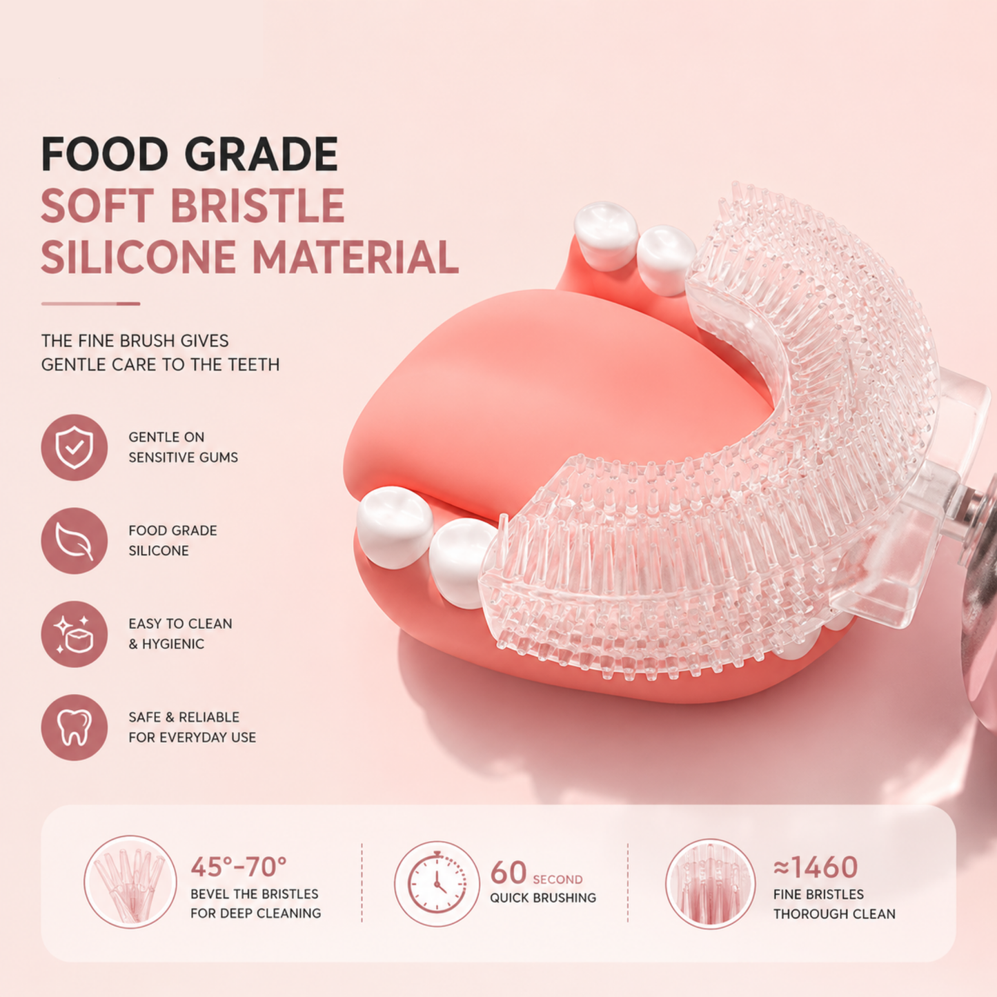 Viradica Baby Electric Toothbrush Combo Set