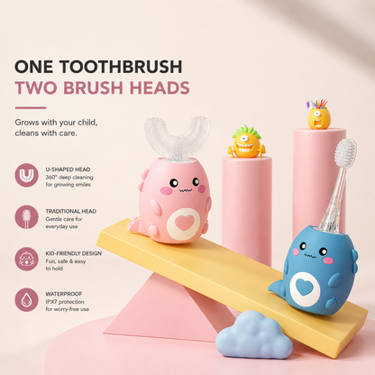 Viradica Baby Electric Toothbrush Combo Set