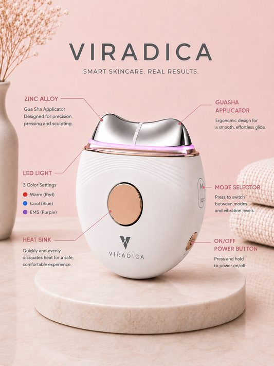 Viradica GlowSculpt™  3-in-1 Electric Gua Sha